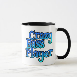 Crazy Bass Player Mug