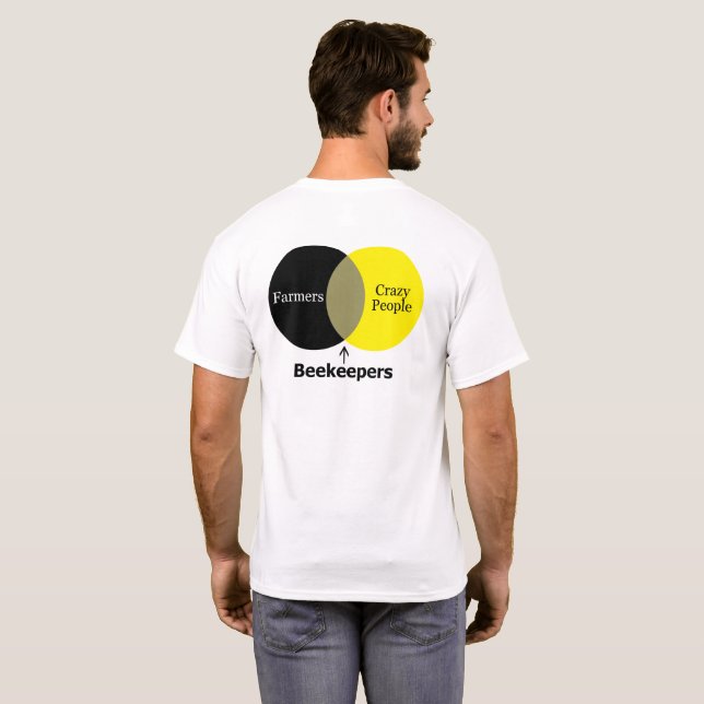 Crazy Beekeepers T-Shirt (Back Full)