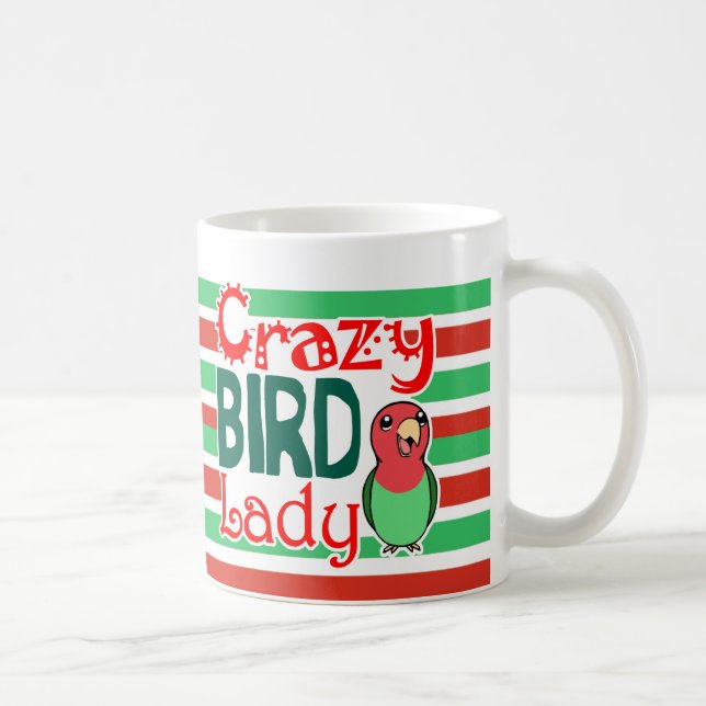 Crazy bird lady coffee mug (Right)