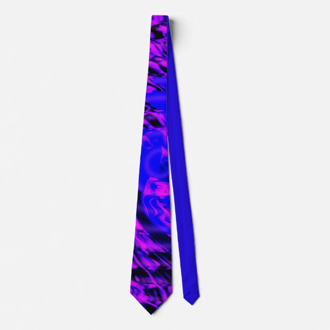Crazy Blue Motion Tie (Front)