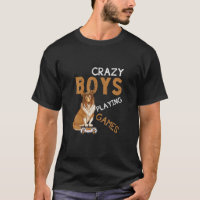 Crazy Boys Playing Games Videogame Afghan Hound Do