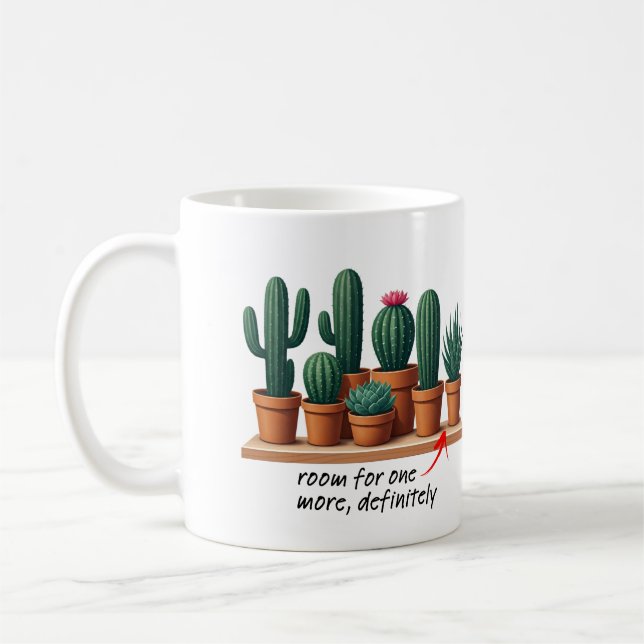Crazy cactus mug (Left)