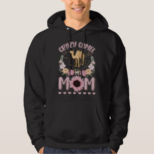 Crazy Camel mom Camel Girl Hoodie