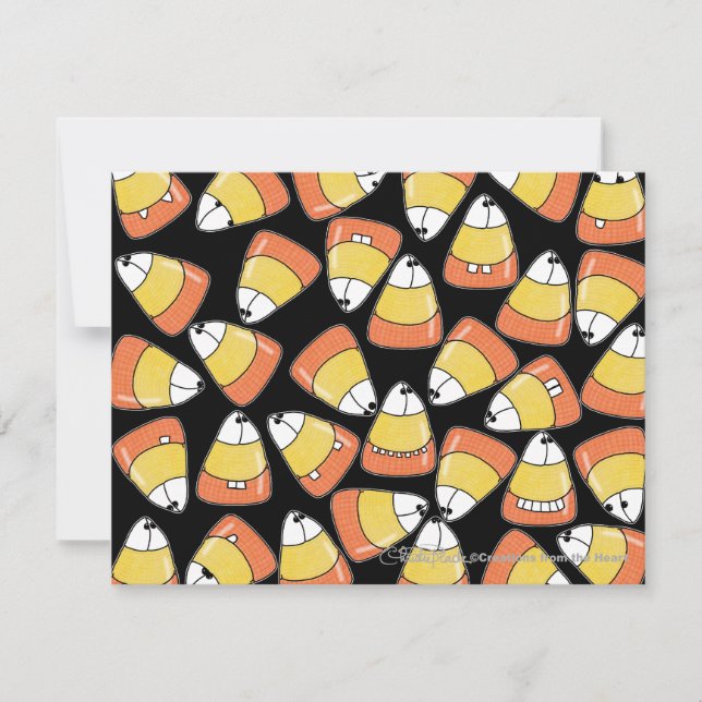 CRAZY Candy Corn! Invitation (Front)