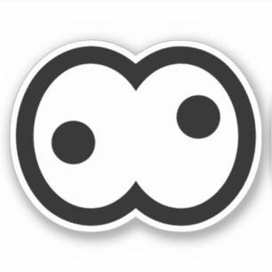 Crazy Cartoon Eyeball Vinyl