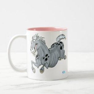 Crazy Cartoon Horse Mug