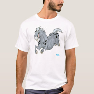 Crazy Cartoon Horse T-Shirt