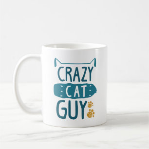 Crazy Cat Guy Coffee Mug