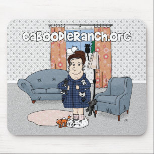 'Crazy Cat Lady' (2011) Mousepad