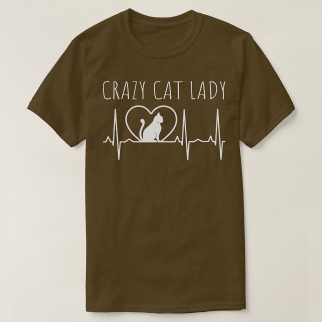 Crazy Cat Lady 3 T-Shirt (Design Front)