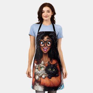 Crazy Cat Lady Apron