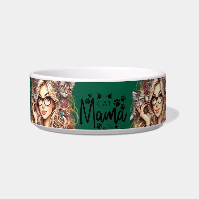 Crazy Cat Lady  Bowl (Front)