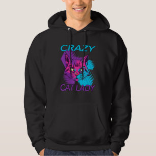 Crazy Cat Lady Cat Kitty Mum Kitten Hoodie