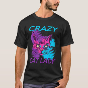 Crazy Cat Lady Cat Kitty Mum Kitten T-Shirt
