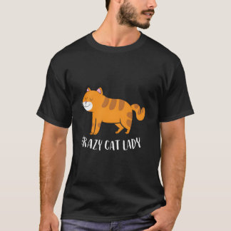Crazy Cat Lady Cat Mom T-Shirt