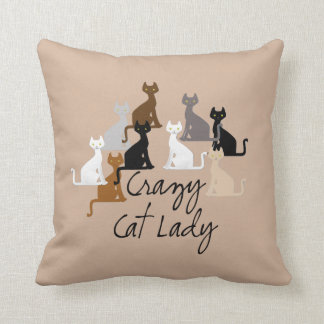 Crazy Cat Lady Cushion