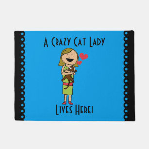 Crazy Cat Lady Doormat