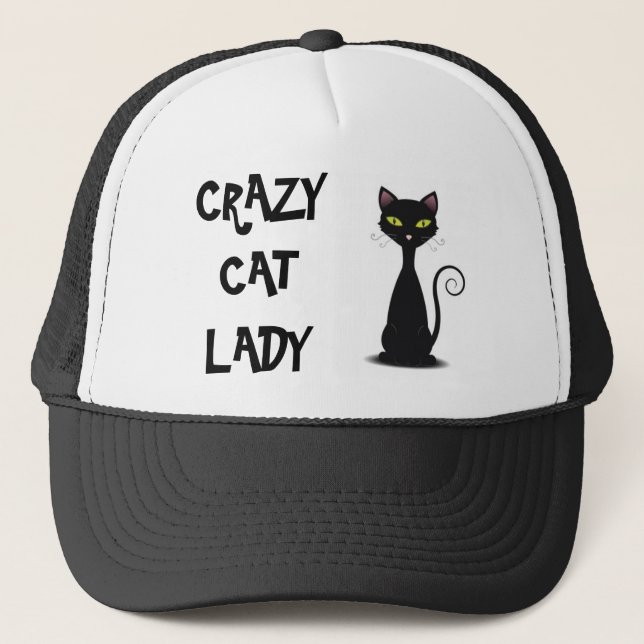 CRAZY CAT LADY HAT (Front)