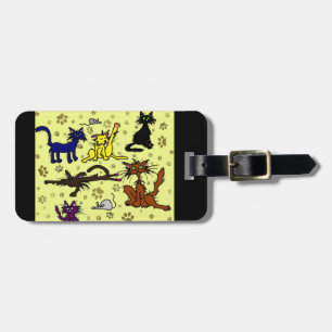 Crazy Cat Lady Luggage Tag