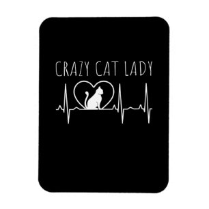 Crazy Cat Lady Magnet