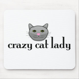Crazy Cat Lady Mouse Mat