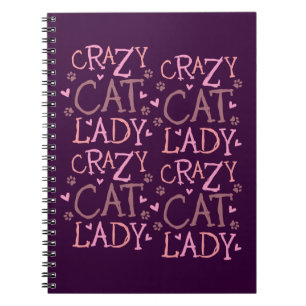 Crazy Cat Lady Notebook