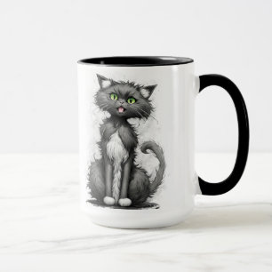 Crazy Cat Lady On White Mug