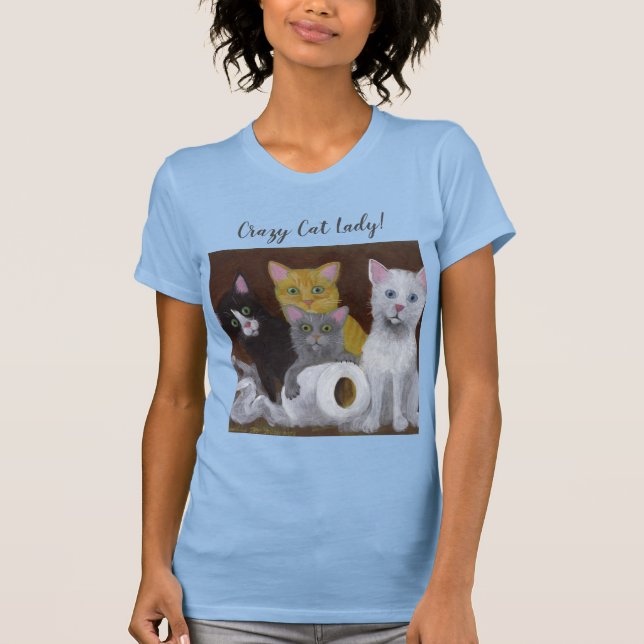 Crazy Cat Lady T-Shirt (Front)