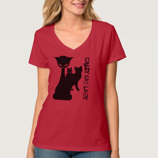 Crazy Cat Lady T-Shirt (Front)