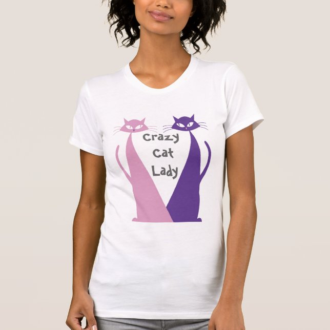 Crazy Cat Lady T-Shirt (Front)