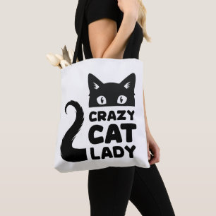 Crazy Cat Lady Tote Bag