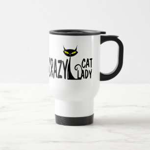 Crazy Cat Lady Travel Mug