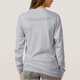 crazy cat lady with lovecats symbol T-Shirt