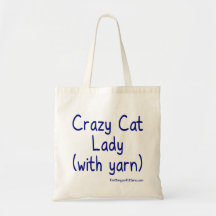 Crazy Cat Lady (with yarn)