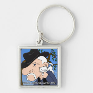 'Crazy Cat Man' Keychain