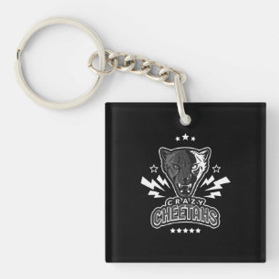 Crazy Cheetahs Key Ring