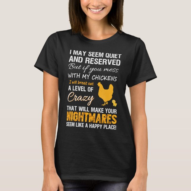 Crazy Chicken Farmers T-Shirt (Front)