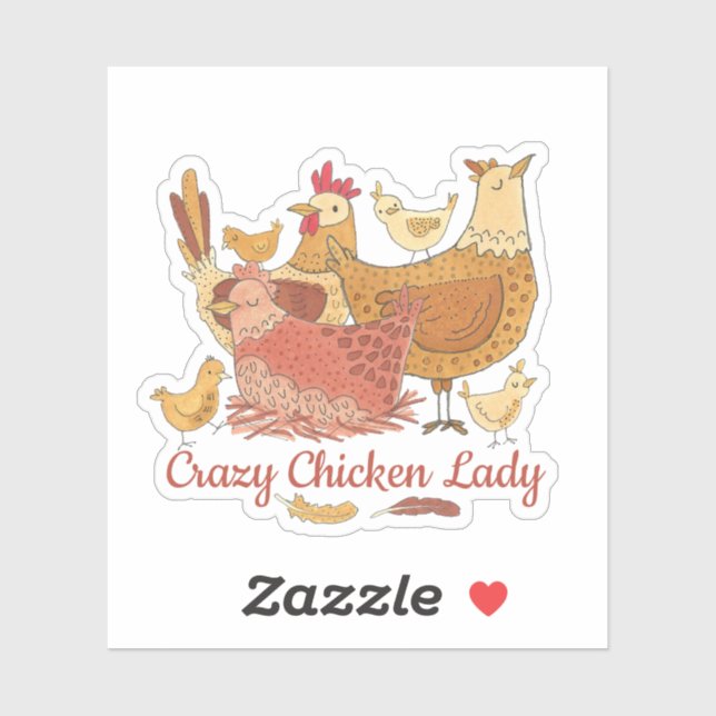 Crazy Chicken Lady  (Sheet)