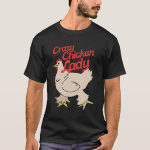 Crazy Chicken Lady Long Sleeve Tshirt Chicken Love