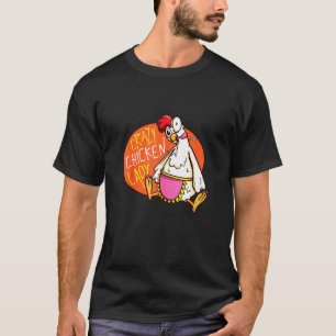 Crazy Chicken Lady Mama Hen Mum Lover Farmer T-Shirt