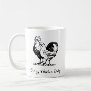 Crazy Chicken Lady Mug