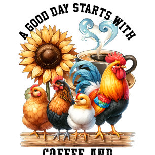 Crazy Chicken Lady  T-Shirt