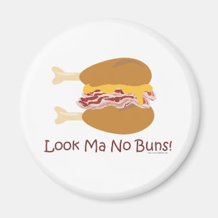 Crazy Chicken Sandwich Magnet