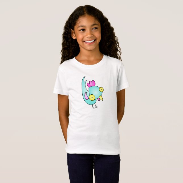 Crazy Chicken Weirdimal T-Shirt (Front Full)