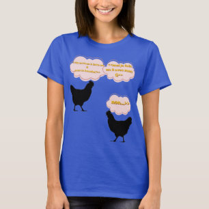 Crazy Chickens Humor – The 8 and the 9- funny geek T-Shirt