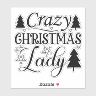 Crazy Christmas Lady-45322