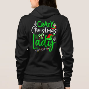 Crazy Christmas Lady-84653 Hoodie