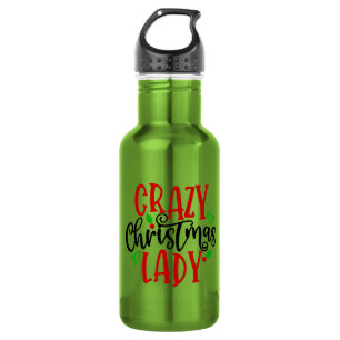 Crazy Christmas Lady-84654 532 Ml Water Bottle