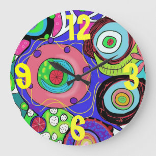 Crazy clock by Cindy Ginter