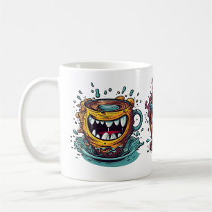 Crazy coffee mug